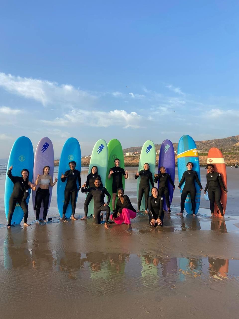 Tayyurt Surf Camp Tamraght Aourir Hostel Imi Mikki Buitenkant foto